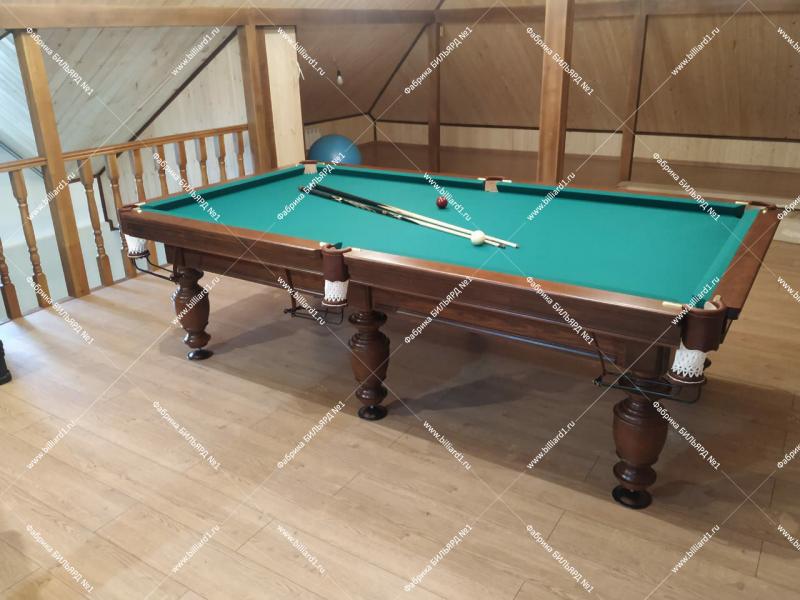 Бильярдный стол Виконт 9 футов дер. Попелково